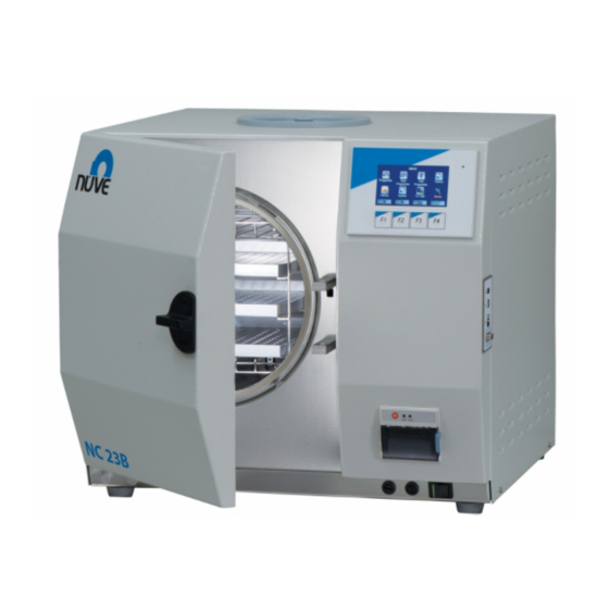 NUVE NC 23B User Manual