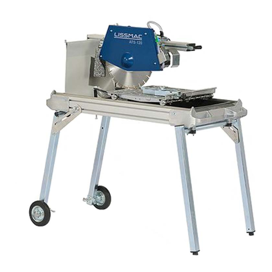 Lissmac ATS 120T/600 Operation Manual