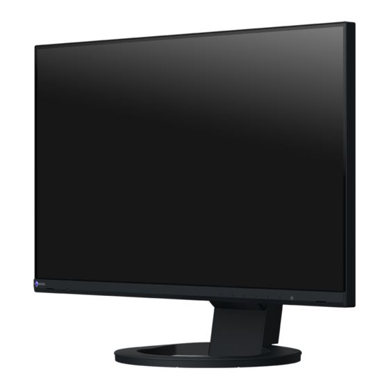 Eizo FlexScan EV2490 Manuals