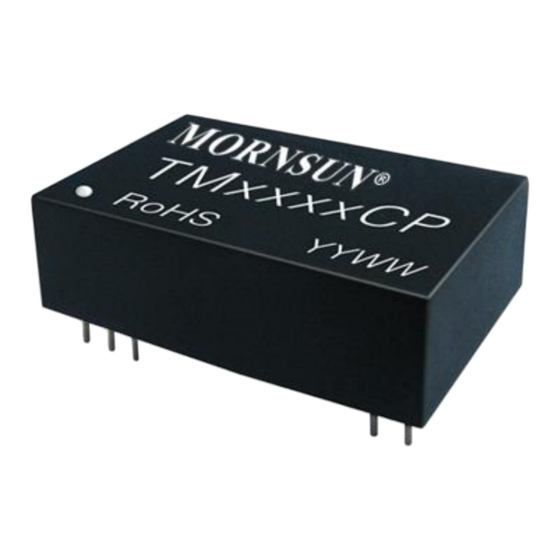 MORNSUN TM CP Series Quick Start Manual