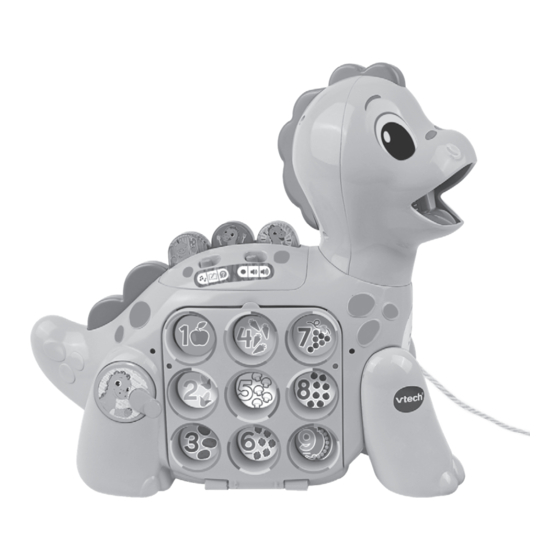 VTech Chomp-along Dino Instruction Manual