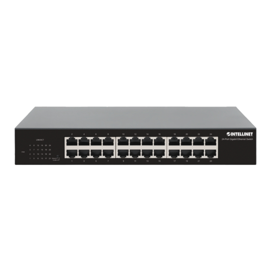 Intellinet IES-24GB Instructions Manual