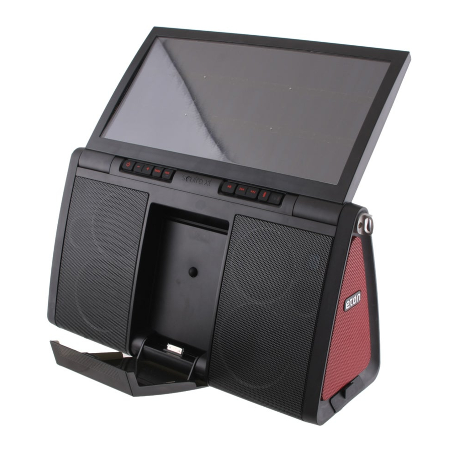 Eton Soulra XL - Sound System for iPod and iPhone Manual