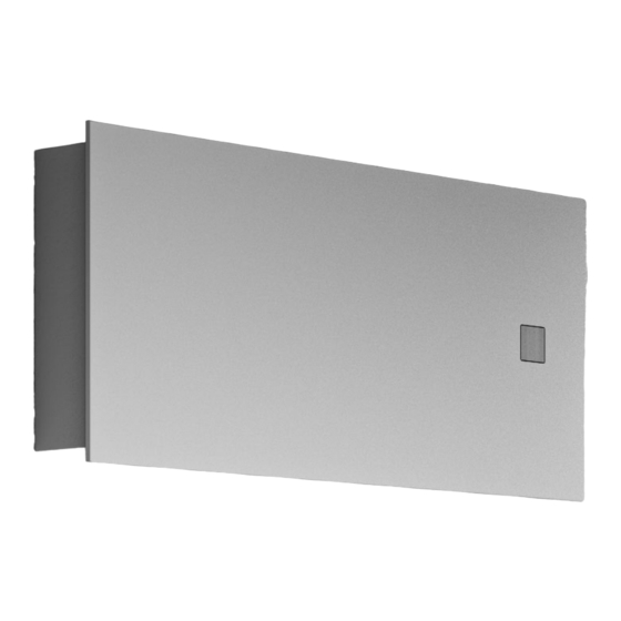Cordivari Ventana High Wall 4000 Use And Maintenance Manual