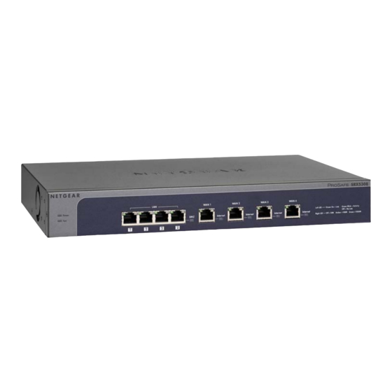 NETGEAR SRX5308 - ProSafe&#174; Quad WAN Gigabit SSL VPN Firewall Reference Manual