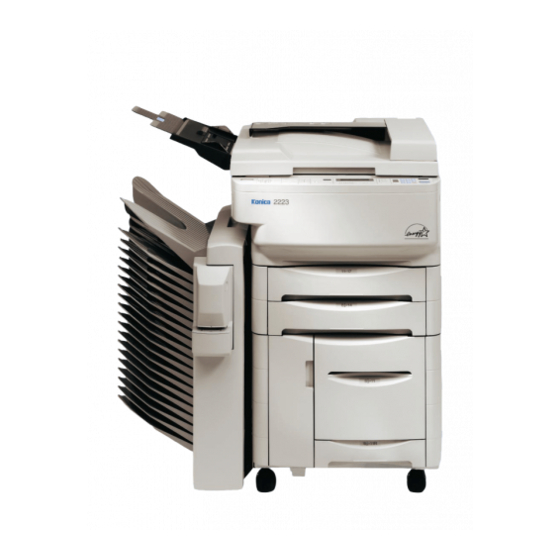 Konica Minolta Copier 2223 User Manual