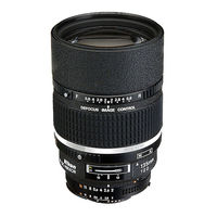 Nikon AF DC-Nikkor 135mm f/2D User Manual