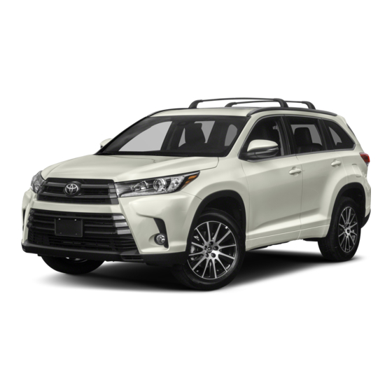 TOYOTA HIGHLANDER SERVICE MANUAL Pdf Download | ManualsLib