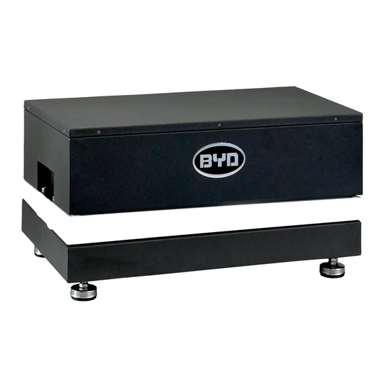 BYD Battery-Box LV Installation Guidance