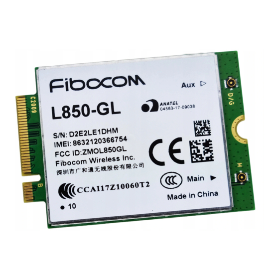 Fibocom L850-GL Series Hardware Manual