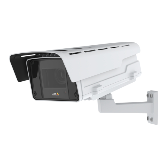 Axis Q1615-LE Mk III User Manual