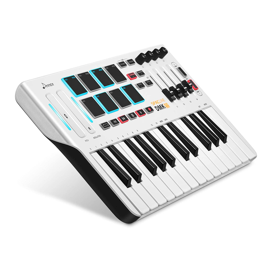 Donner DMK 25 MIDI Manual