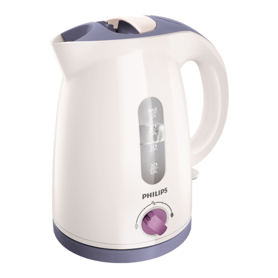 Philips HD4678/40 Electric Kettle Manuals