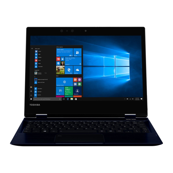 dynabook PORTEGE X20W-E Series User Manual