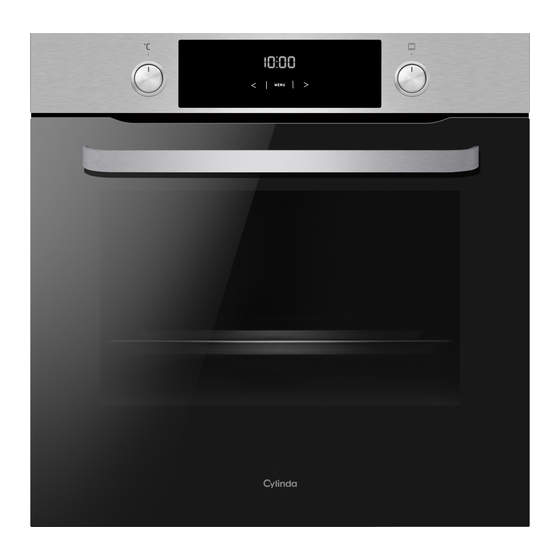 Cylinda IBU3112RF Built-in Oven Manuals