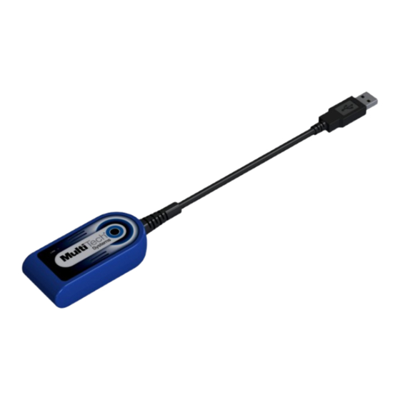 Multitech QuickCarrier USB-D EV-DO User Manual