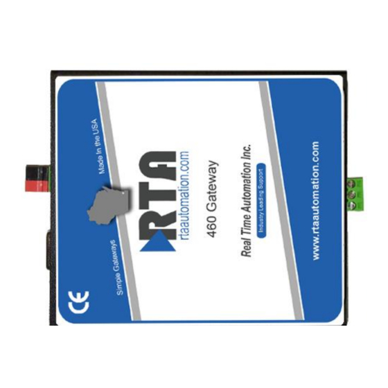 RTA 460TCPUSB-N70U Product User Manual