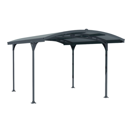 Palram canopia ATLAS 10x16 / 3x5 How To Assemble