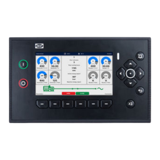 Deif iE Display Operator's Manual