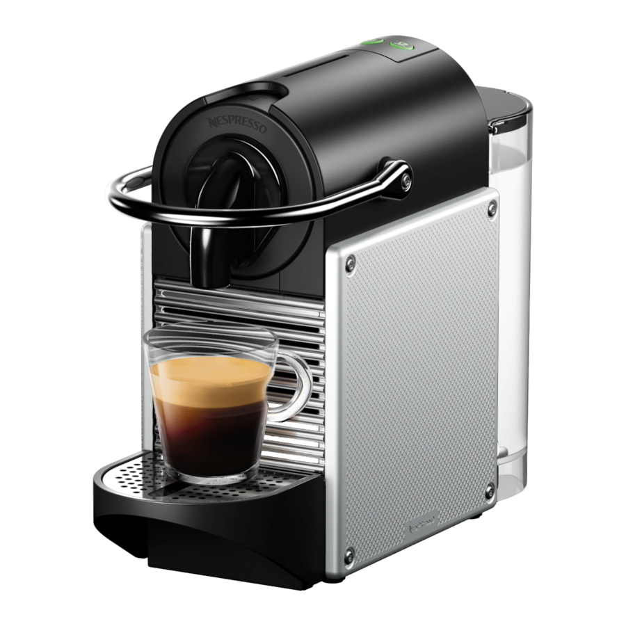 Breville NESPRESSO PIXIE BEC430 Manual