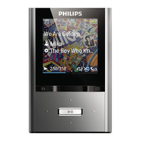 Philips GOGEAR VIBE SA2VBE08K Manual