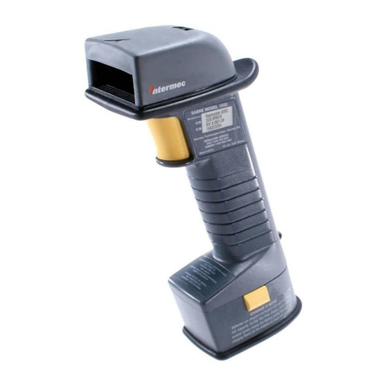 Intermec Sabre 1552 Scanner System Manual