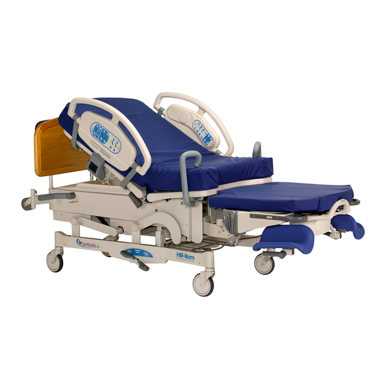 Hill-Rom Affinity Three Birthing Bed Manuals