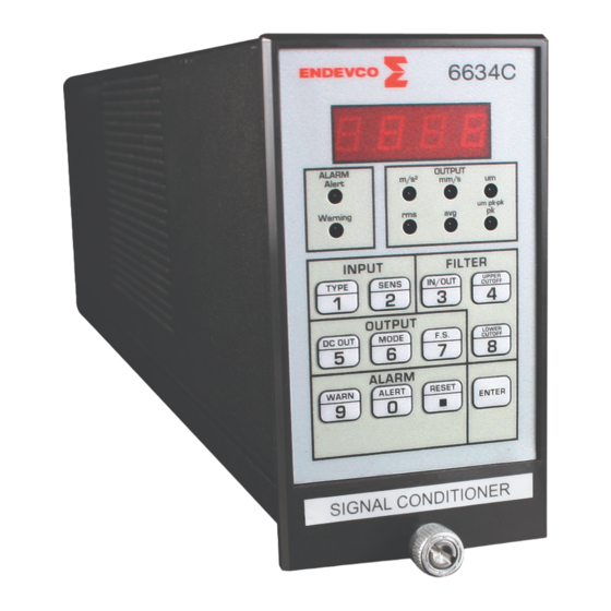 ENDEVCO 6634C Manuals