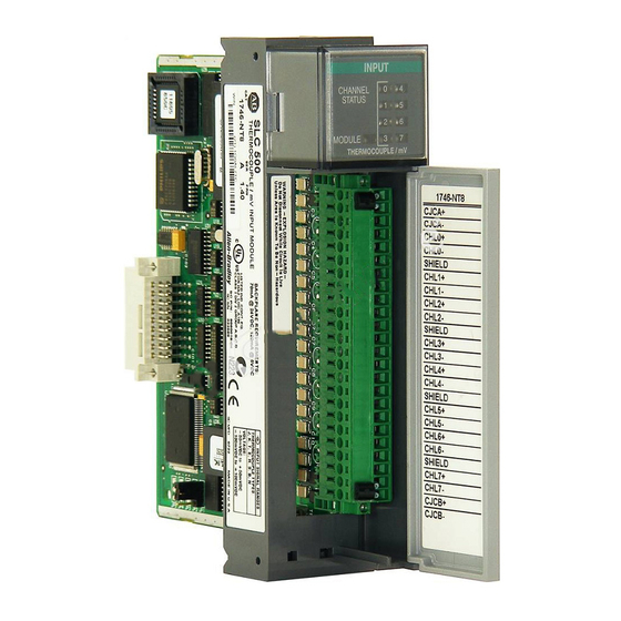 Allen-Bradley SLC500 Installation Instructions Manual