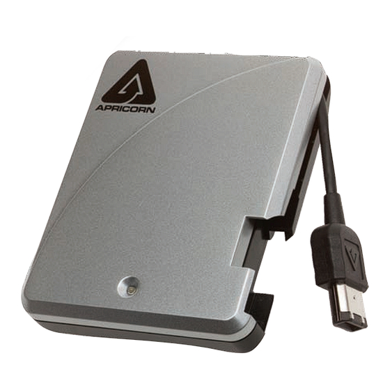 Apricorn Aegis Mini A18-USB 100GB Specifications