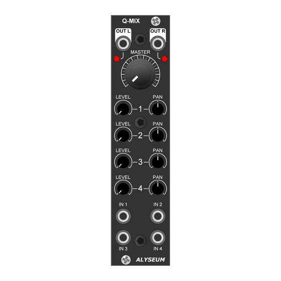 Alyseum Q-MIX User Manual