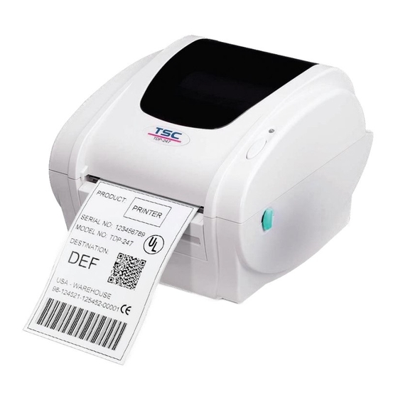 TSC PRINTRONIX TDP-244 User Manual