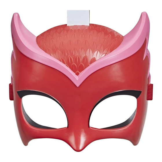 Hasbro PJ Masks Quick Start Manual