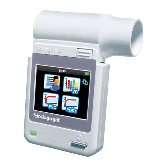 Vitalograph Micro 6300 Instructions For Use Manual