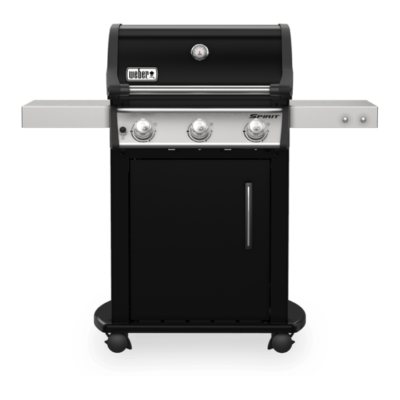 Weber E-415 GBS Owner's Manual