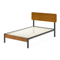 Zinus Tuscan Metal & Wood Platform Bed Assembly Instructions