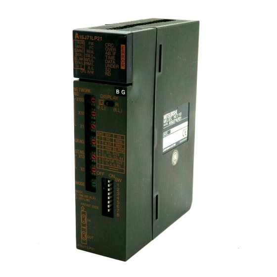 Mitsubishi A1SJ71LP21 User Manual