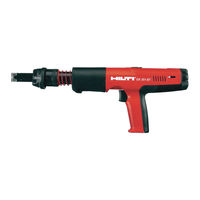 Hilti DX 351 BTG Operating Instructions Manual