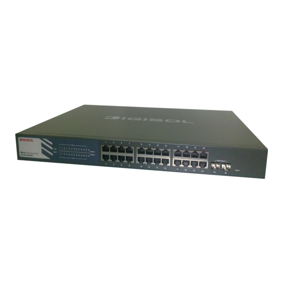 Digisol DG-GS1500E series Management Manual