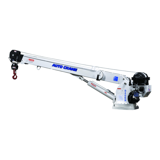 Auto Crane 8406H NEXSTAR Owner's Manual