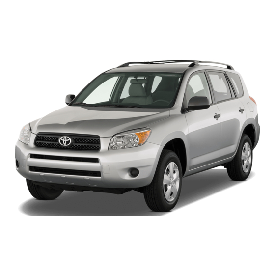 Toyota RAV4 2008 Quick Reference Manual