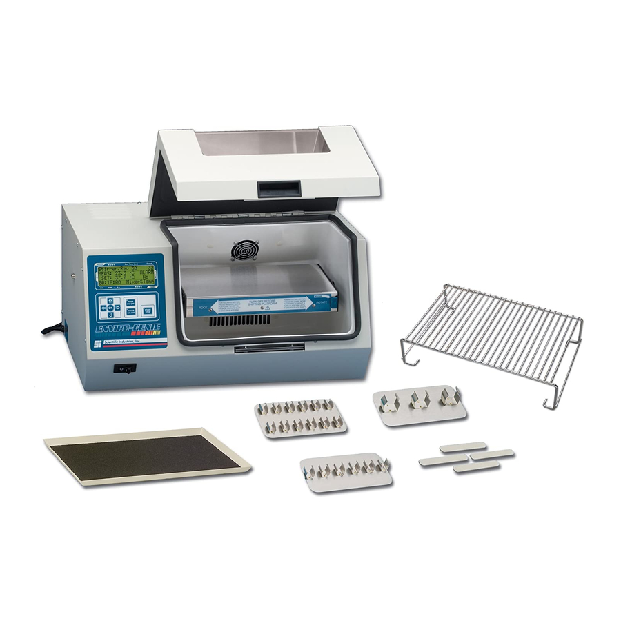 Scientific Industries ENVIRO-GENIE Series Manuals