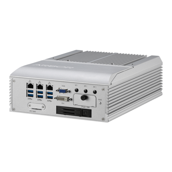 Arbor Technology FPC-7800 Series User Manual