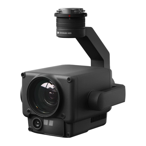 dji ZENMUSE H20 Quick Start Manual