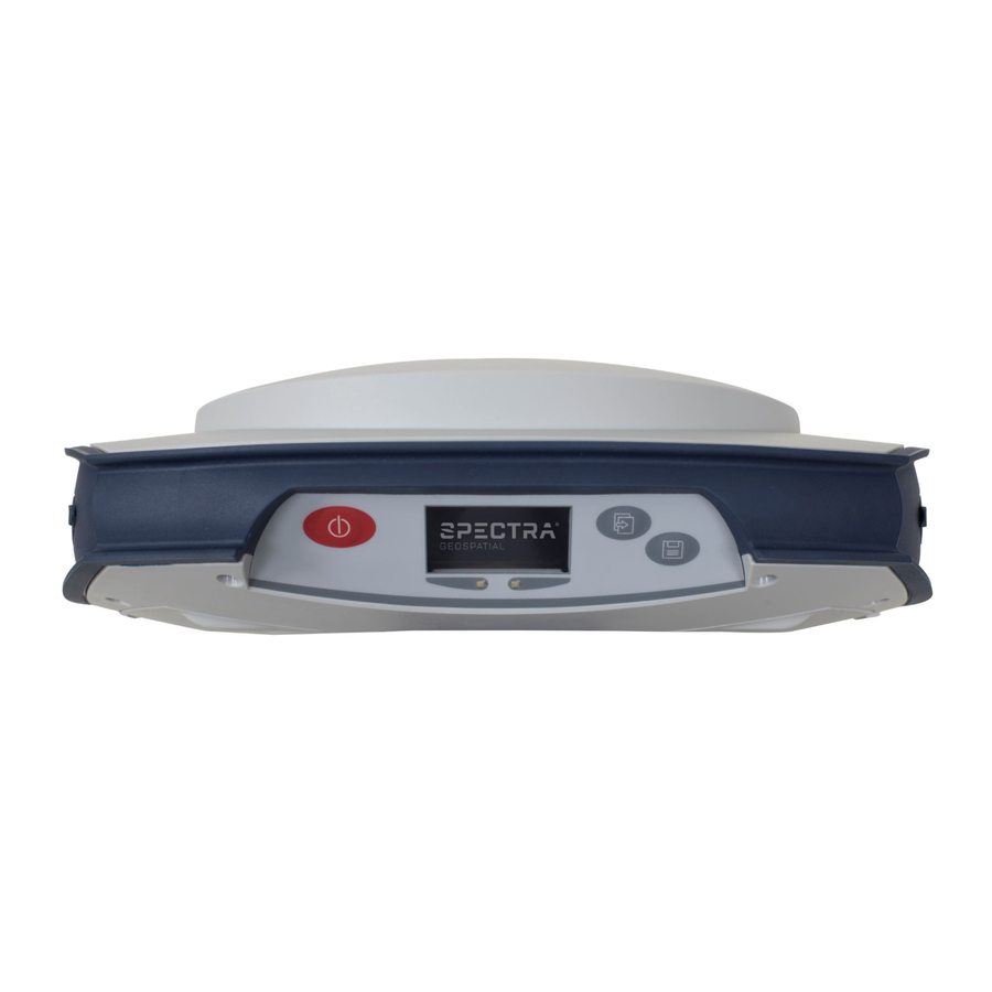Spectra Geospatial SP85 Quick Start Manual