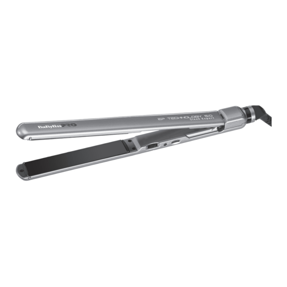 BaByliss PRO SLEEK EXPERT ROSE GOLD Manual