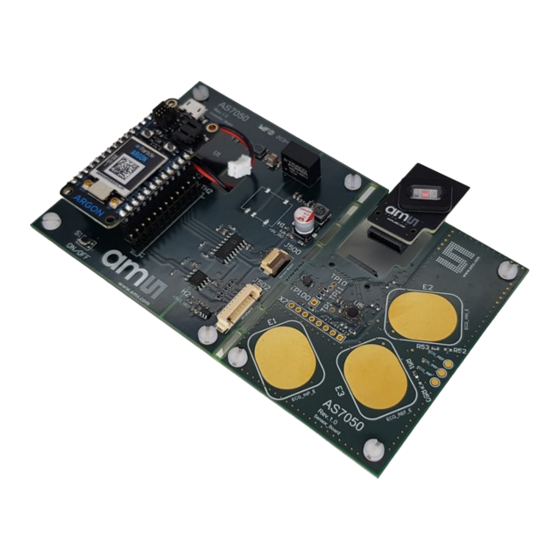 Osram ams AS7050 Quick Start Manual