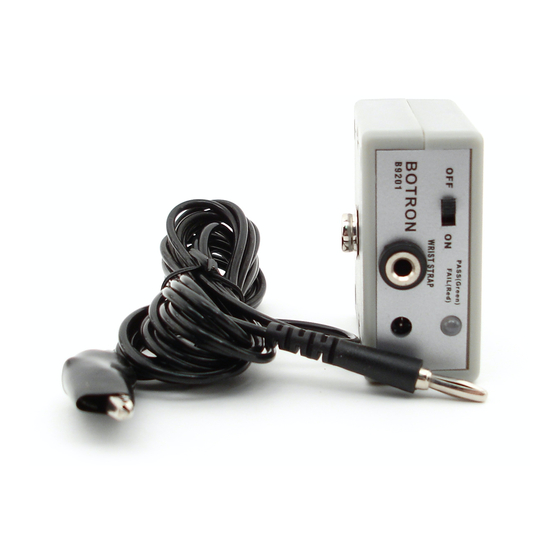 Botron B9201 Technical Data Sheet