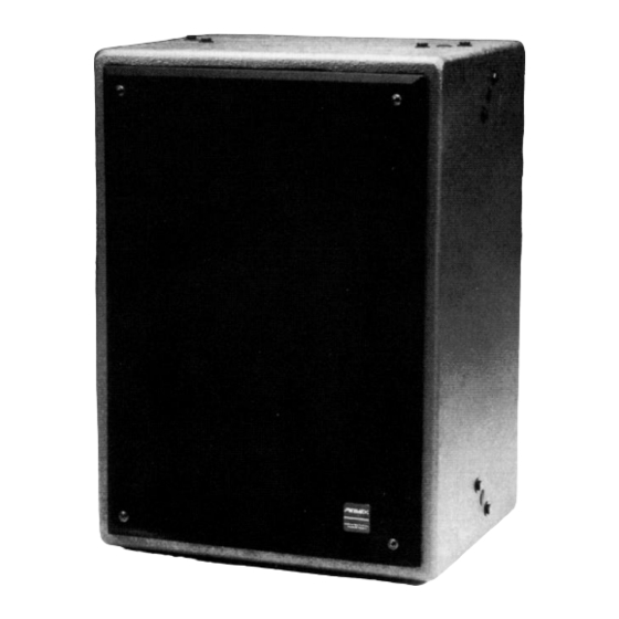 Peavey PR 1280 Specifications