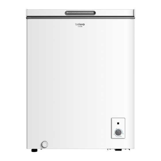 cecotec Bolero CoolMarket Chest 142 White E Instruction Manual